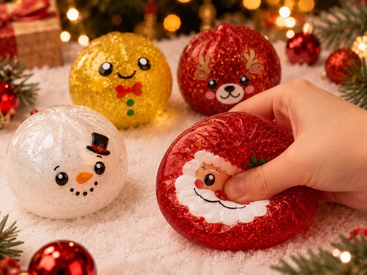 Christmas Dumplings Blind Box Squishy