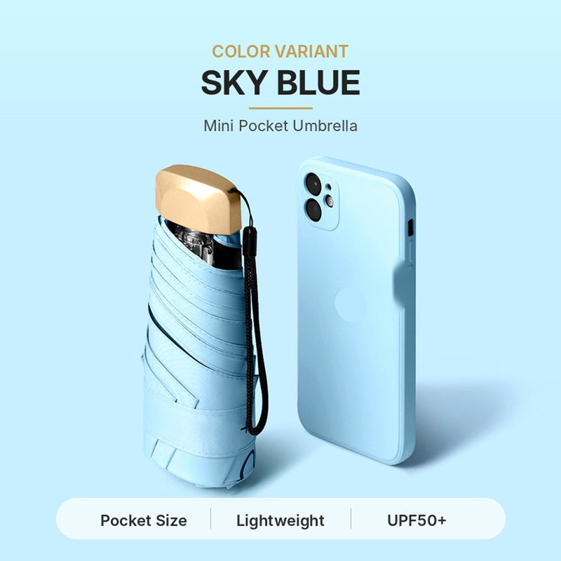 Pocket Mini UV Umbrella