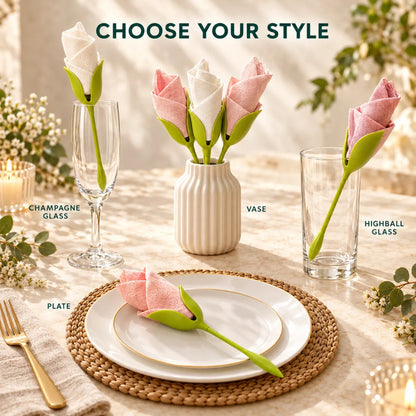 Rosalie Tulip Napkin Holders