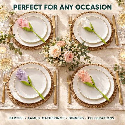 Rosalie Tulip Napkin Holders