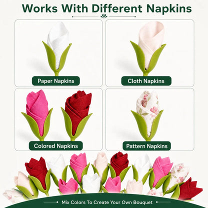 Rosalie Tulip Napkin Holders
