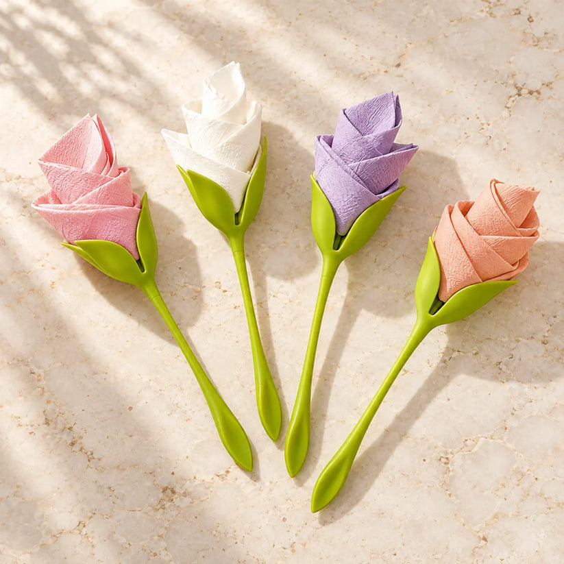 Rosalie Tulip Napkin Holders