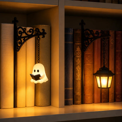Book Nook Lamp: Miniature Street Lamp or Reading Ghost