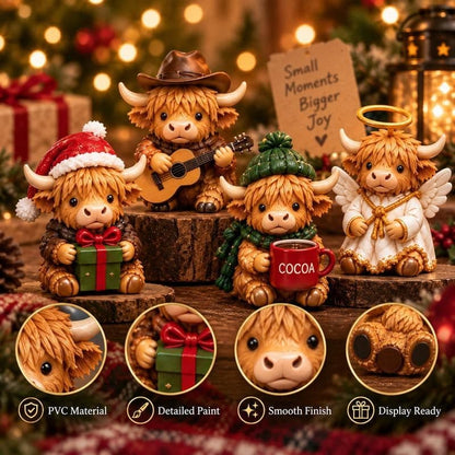 24 Days of Highland Cow Advent Calendar