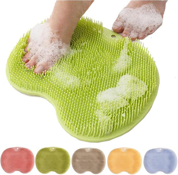 Hands-Free Silicone Foot Clean Mat