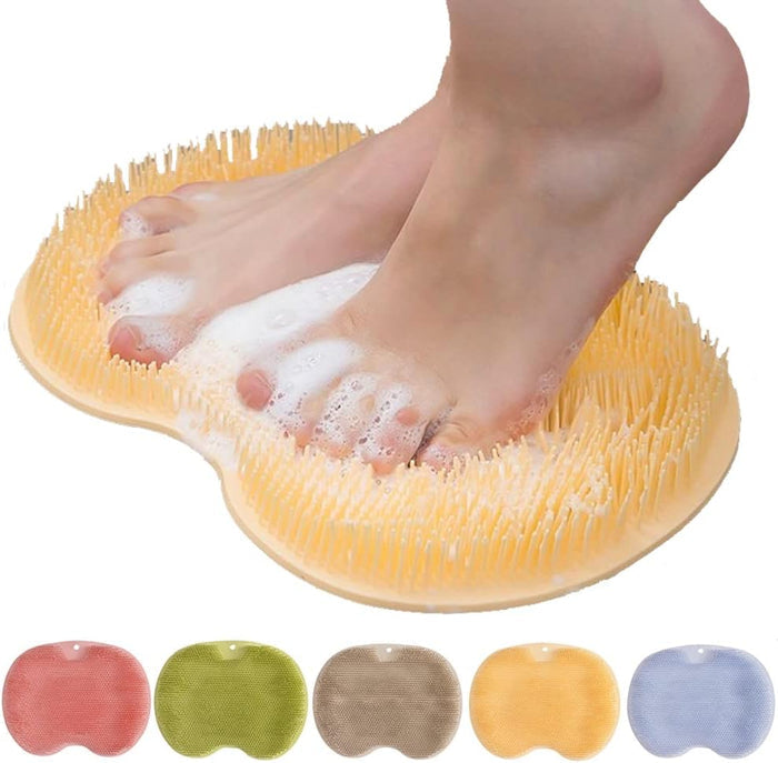 Hands-Free Silicone Foot Clean Mat