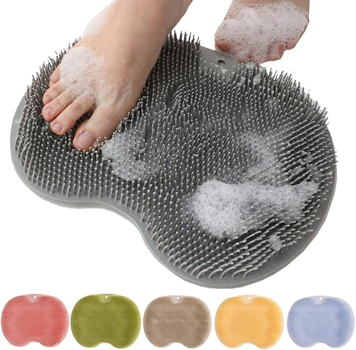 Hands-Free Silicone Foot Clean Mat