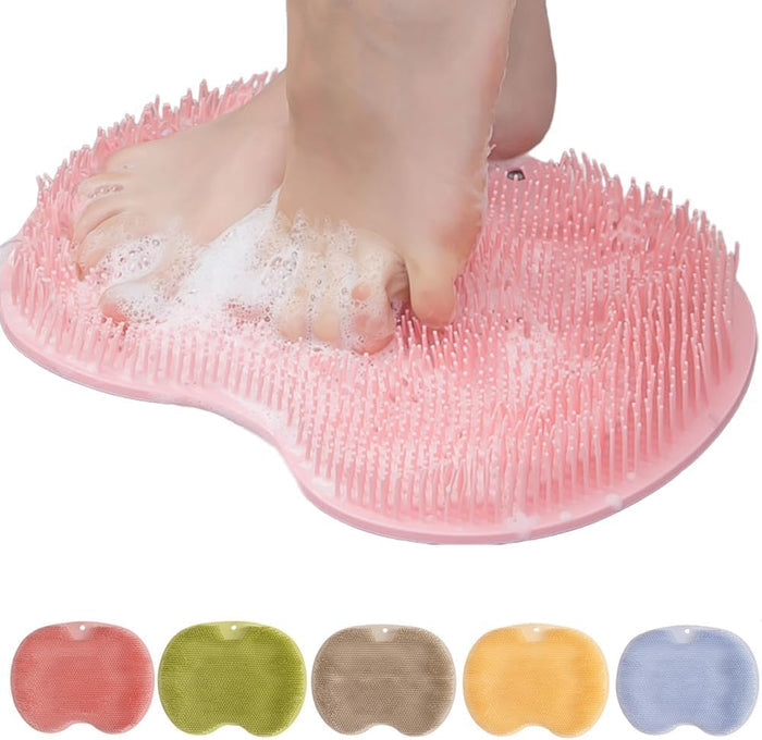Hands-Free Silicone Foot Clean Mat