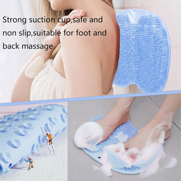 Hands-Free Silicone Foot Clean Mat