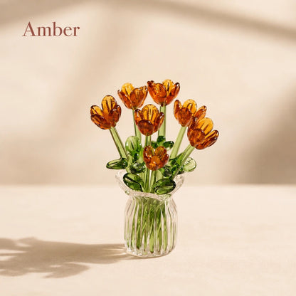 Florette Glass Bouquet