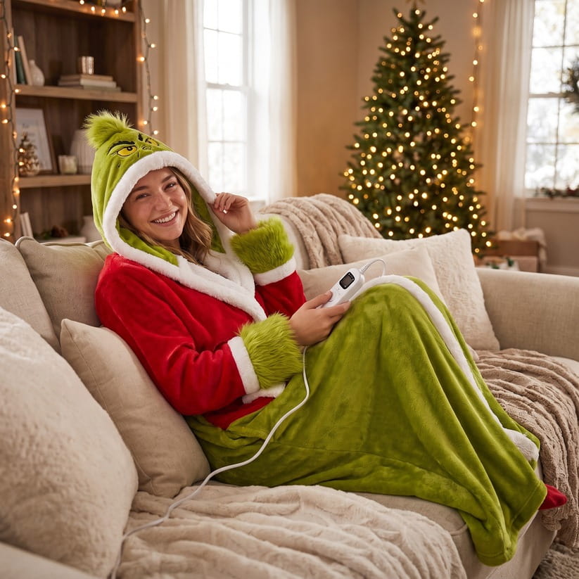 2027 NEW Heating Version Christmas Cloak Cosplay