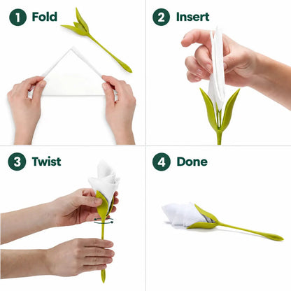Rosalie Tulip Napkin Holders