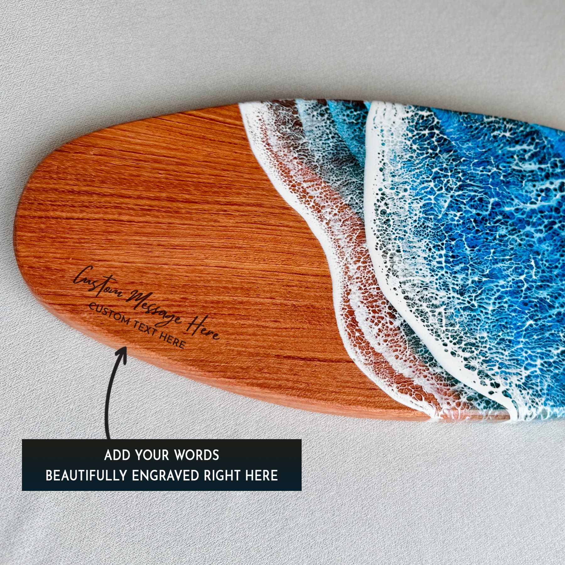 "Horizon" – Ocean Resin Surfboard