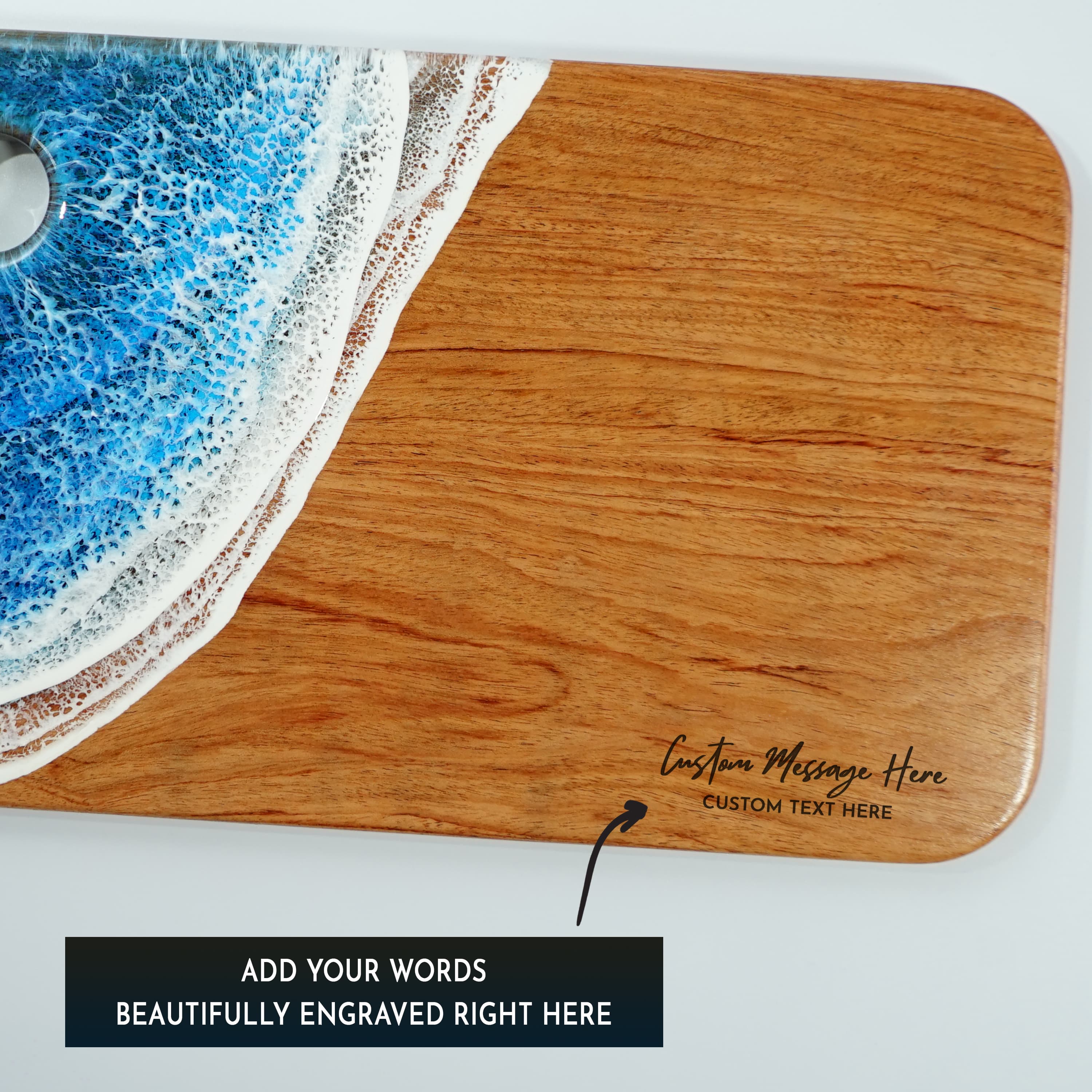 "Retreat" - Ocean Resin Stillshore Board