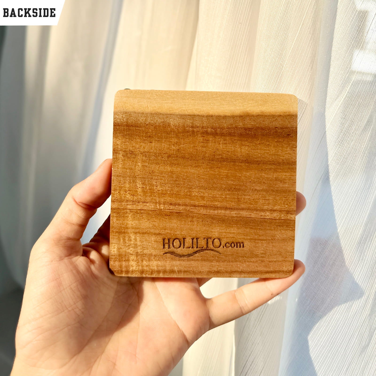 Ocean Resin Square Coaster Set