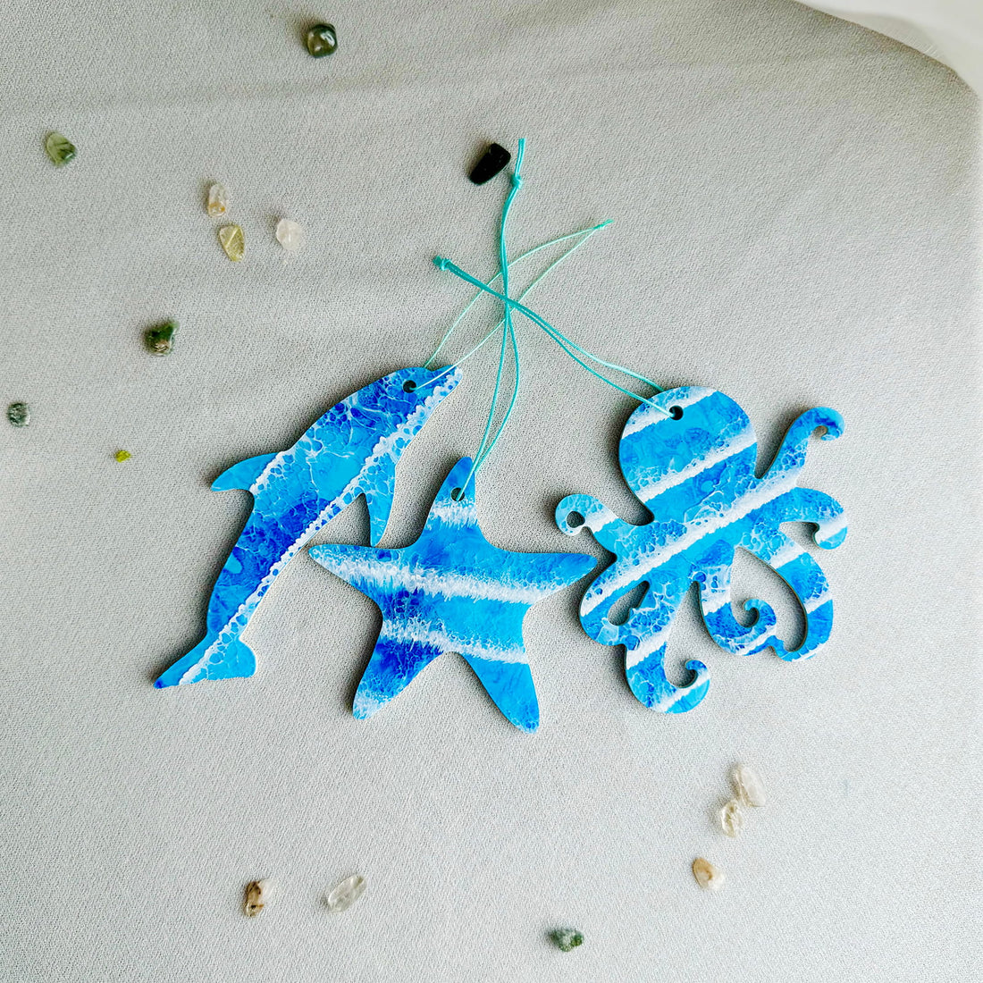 🎁 Free Set of 3 Ocean Ornaments (Gift)