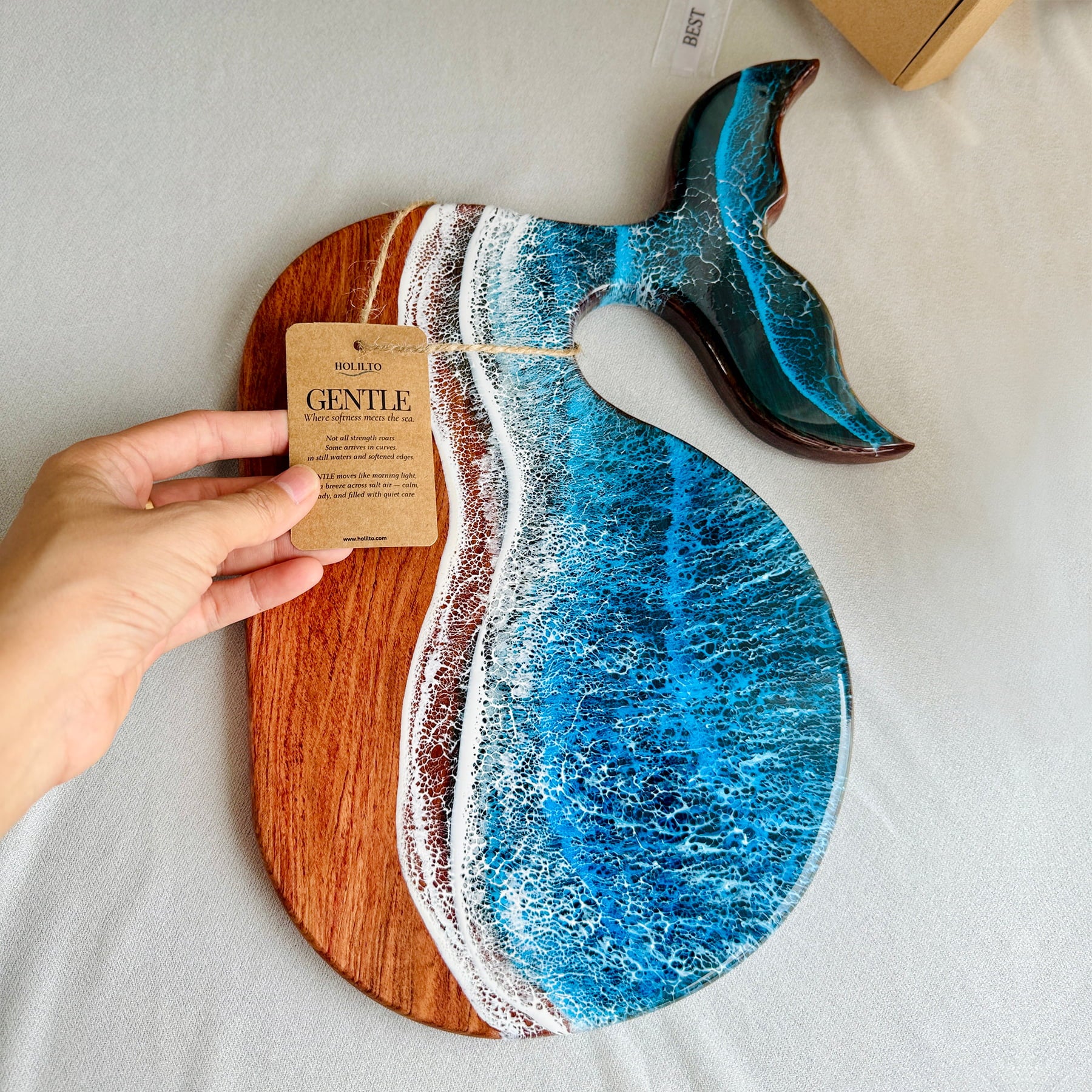 "Gentle" – Ocean Whale Body Board