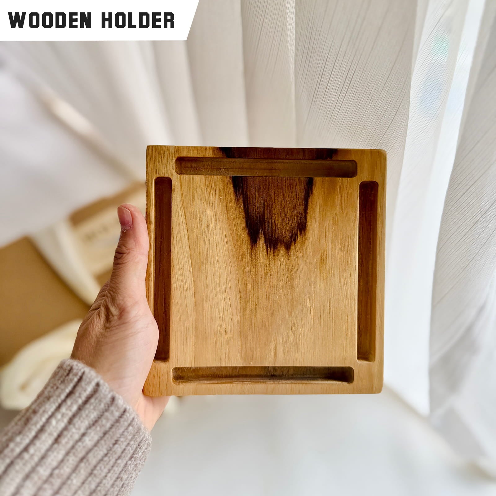 Square Coaster Holder