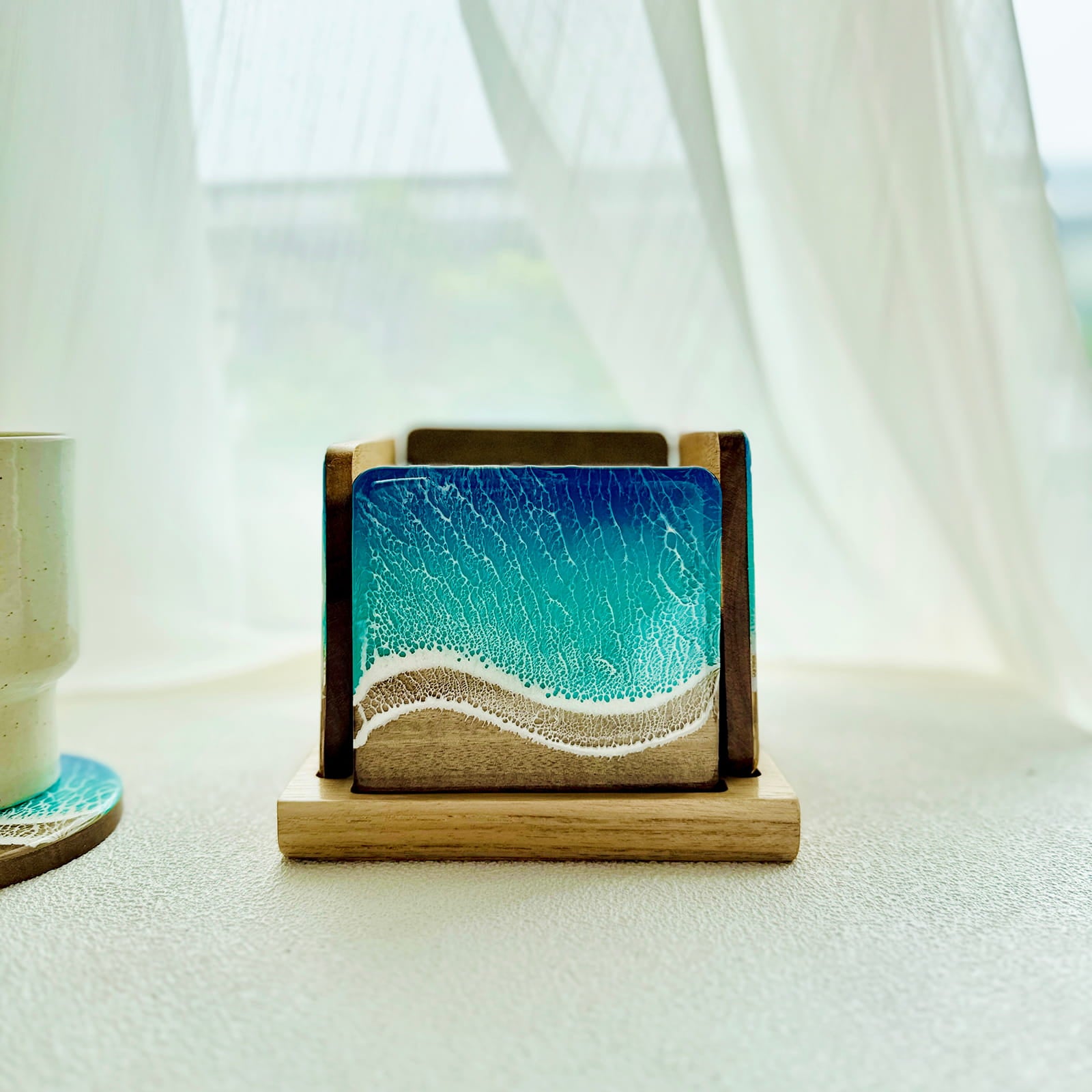 Square Coaster Holder
