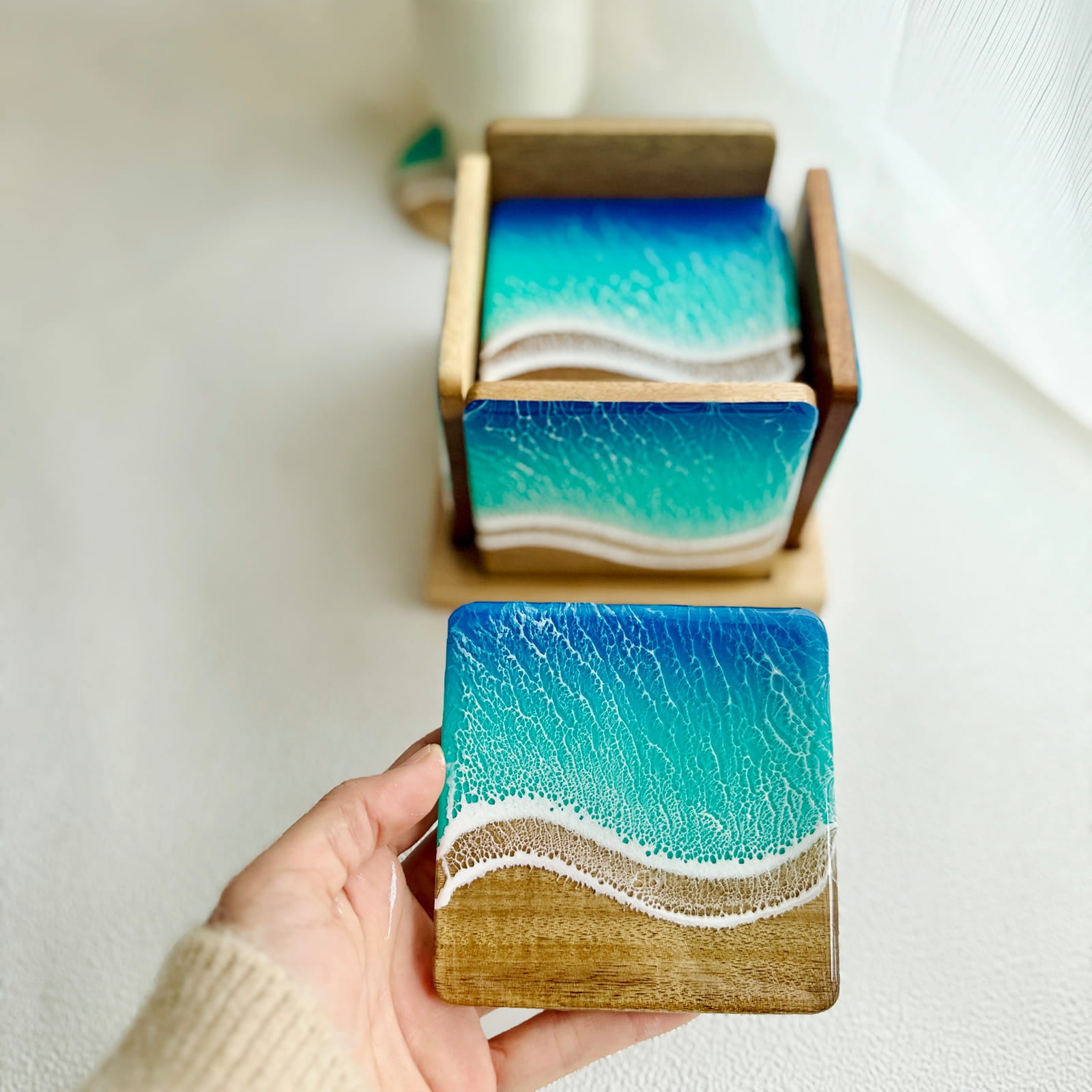 Square Coaster Holder