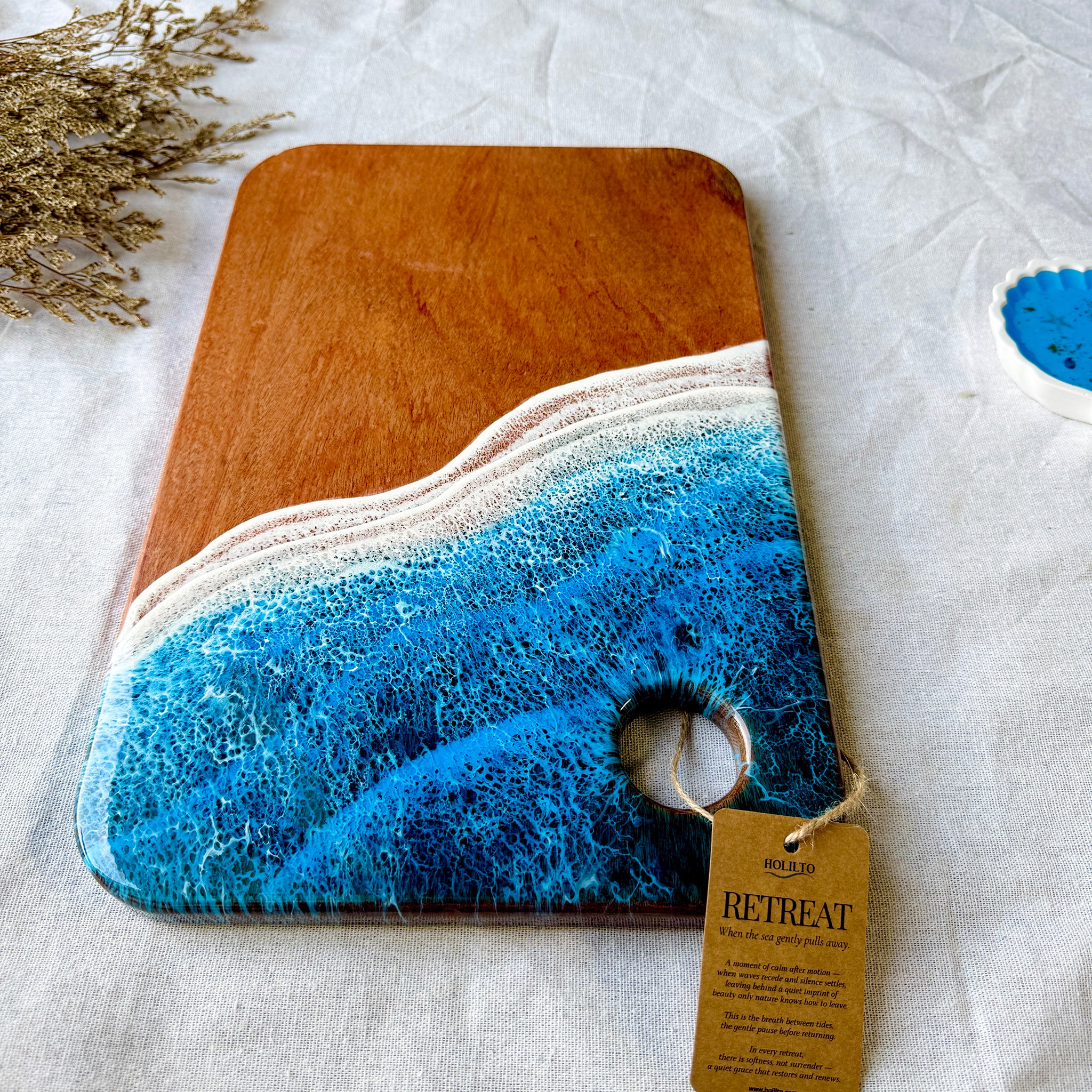 "Retreat" - Ocean Resin Stillshore Board
