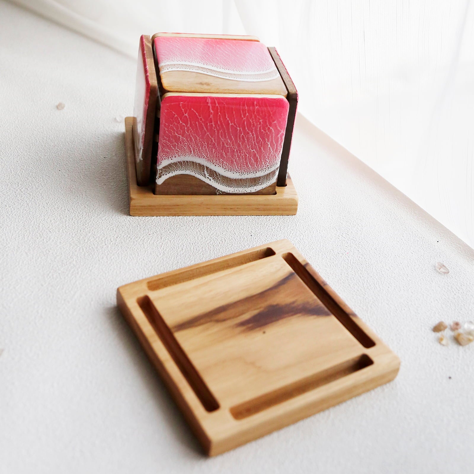 Square Coaster Holder