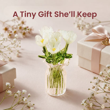 Florette Glass Bouquet