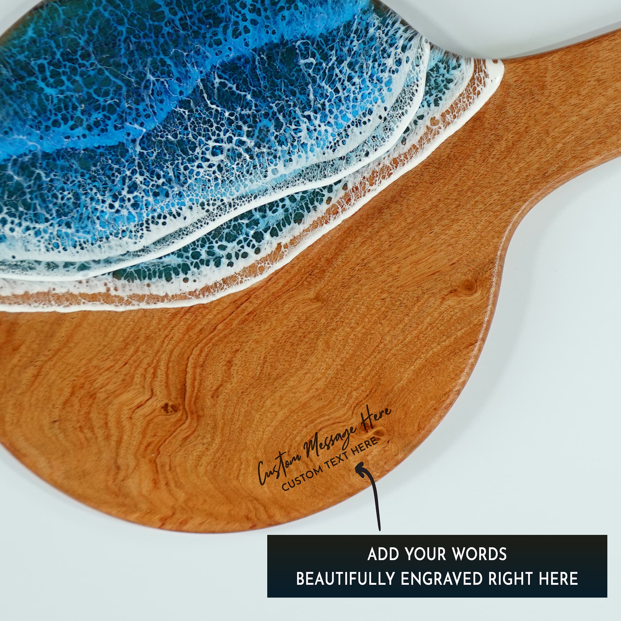 "Flow" - Ocean Resin Round Longshore Board